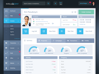 Sales Office Backend CRM UI