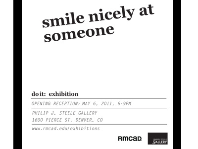 Exhibition Card art design