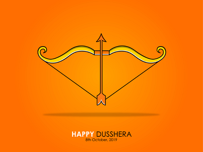 Dusshera Illustration dusshera ravan victory