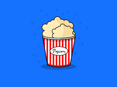 Popcorn Illustration