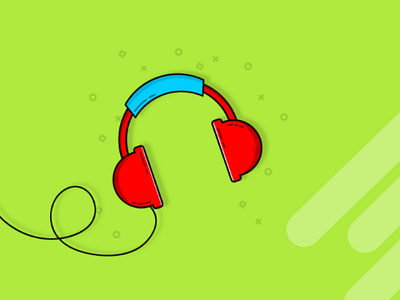 Headphone Illustration headphone gadgets illustration
