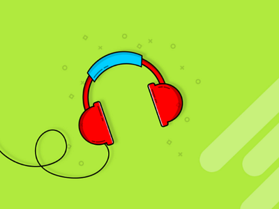 Headphone Illustration