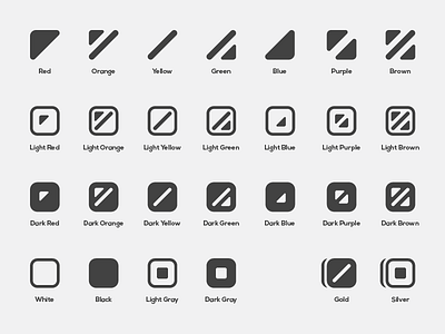 ColorADD Icons accessibility blind color icon language symbol