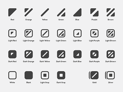 ColorADD Icons