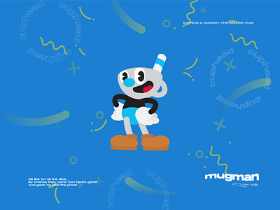 mugman flat design