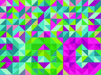 Print Color cubic esc green