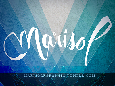 Marisol blue design graphic illustration portfolio tumblr