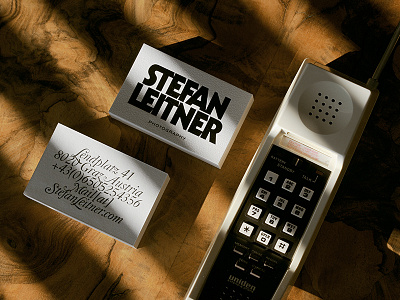 Stefan Leitner branding art direction branding hot foil stamping letterpress photography styling
