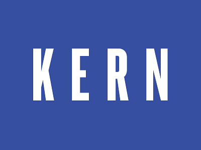 Bäckerei Kern logo bakery blue branding logo logotype minimal pastry sans serif simplistic typography utilitarian