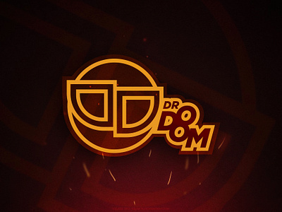 Dr. Doom Game Logo animation app branding branding concept design game art game logo icon identity illustrator logo vector web