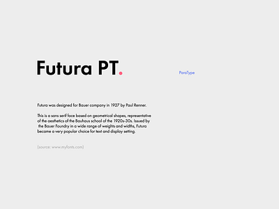 Futura PT. brand design brand identity branding design font typeface