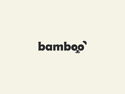 Bamboo - Panda Logo bamboo bamboo logo brand design branding dailylogochallenge dailylogochallengeday3 logo logo design logotype