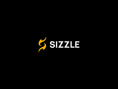 Sizzle - Flame Logo brand design branding dailylogochallenge dailylogochallengeday10 design logo logo design logotype sizzle symbol vector