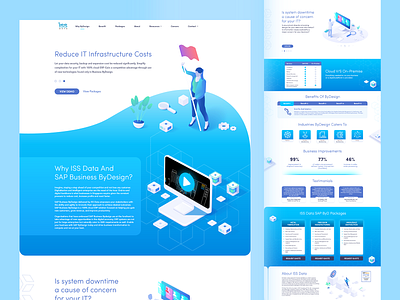 Product Landing Website agency web agency website blue clean cleanui company dribbble feature home page landing management minimal ui uidesign user interface design web design web layout website website concept