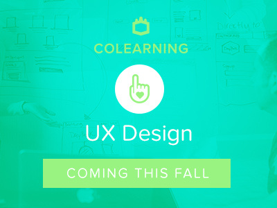 Ux Design for coLearning color green