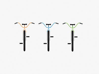 Biker Gang bicycles bikes illustration