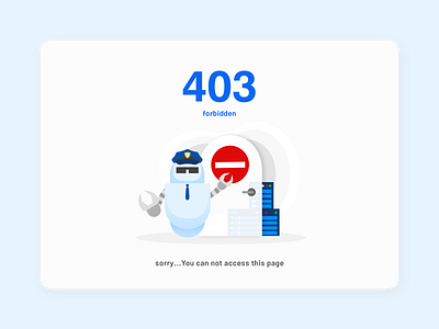 error403 design error error 403 illustration ui vector