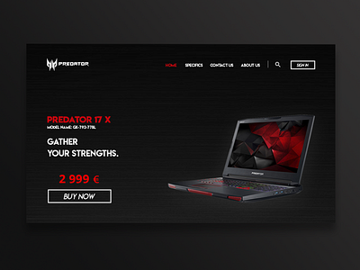 Acer predator website