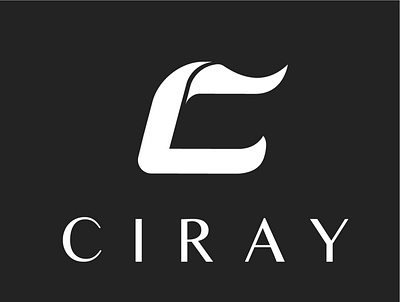 CIRAY attractive beautiful black black white brand buisness color company design flat logo luxe modern simple simplicity typography vector