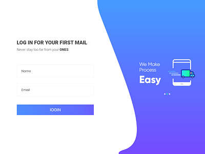 Delivery Login Page