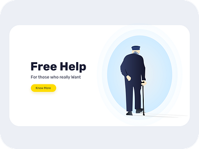 Free Help coloful design illustraion typography ui ux