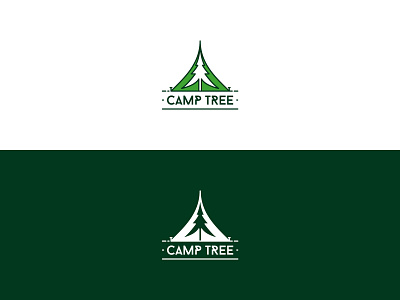 Camp Tree camp camping design dribbble illustration illustrator logo logo a day logo design tree turkey vector