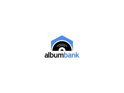 Album Bank illustration illustrator logo logo a day logo design vector