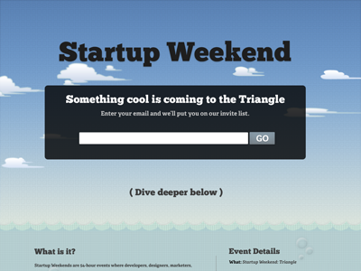 Startup Weekend startup weekend web