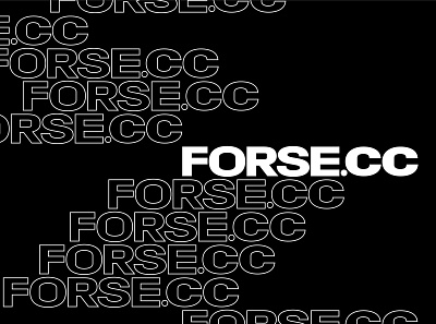 Forse Cycling Apparel apparel apparel design branding clothing brand cycling design layout logo swiss typography