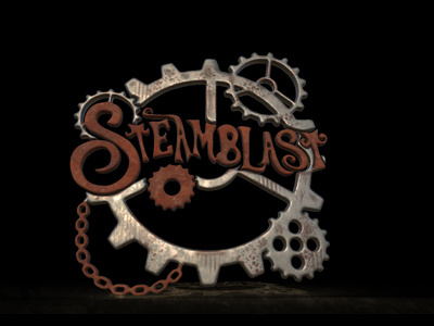 Steamblast game Logo
