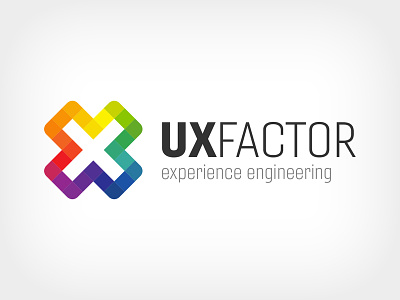 UX Factor branding design identity logo ui