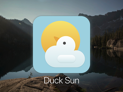 Duck Sun Icon App