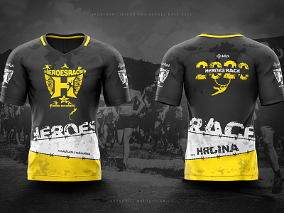 Heroes Race - jersey design heroes jersey obstacle ocr