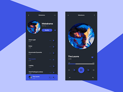 Daily UI #009 — Music Player