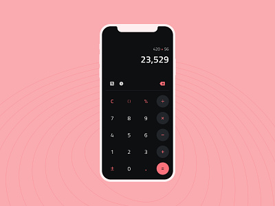 Daily UI #004 - Calculator