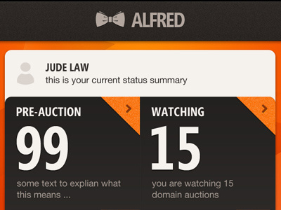 Alfred - The help layer alfred batman dashboard holy smokes batman ios iphone mobile