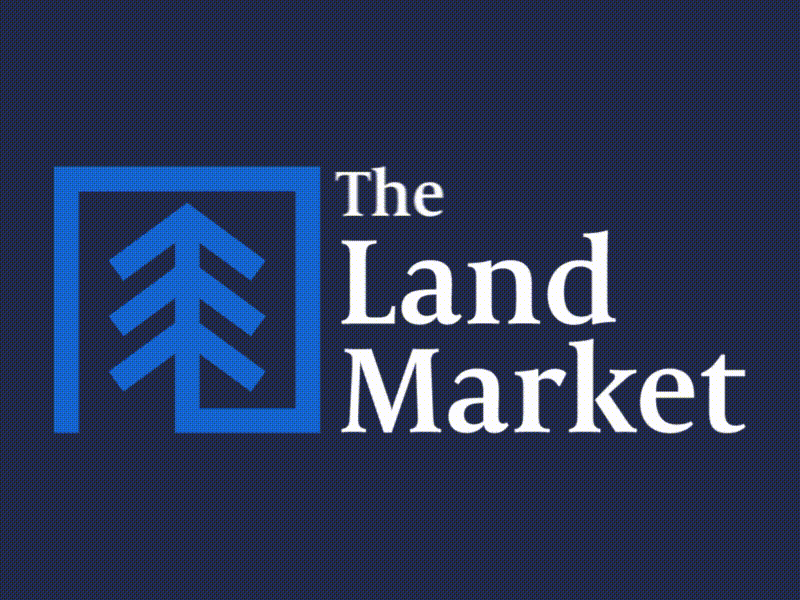 The Land Market - Logo Animation after effects animated animated logo animation animation design brand identity branding delt design icon identity design land market logo logo animation logo design mark motion graphic motion graphics st louis typography