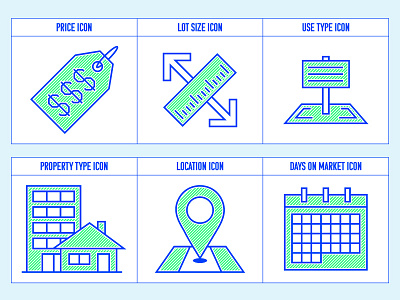 Land/Property Icon Set 1 calendar icon design graphic design icon icon design icon set icons icons set illustration land line art location icon price icon property ui ux web assets web design web icon web icon set web icons