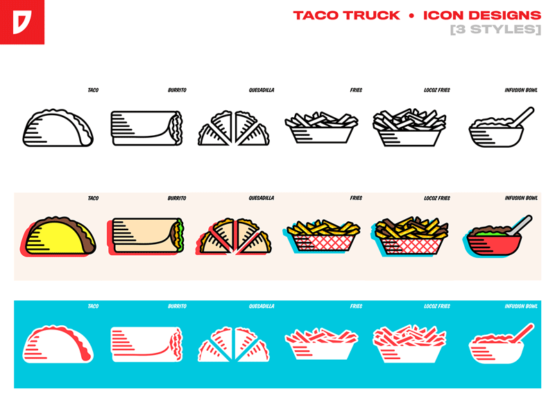 Taco Truck - Icon Designs