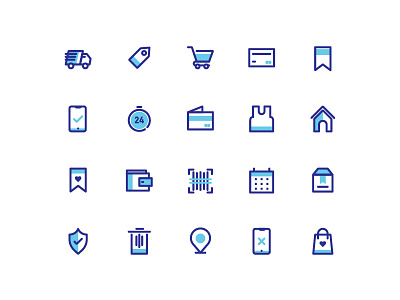 Ecommerce app button icon icon pack icon set iconography icons symbol ui ux web