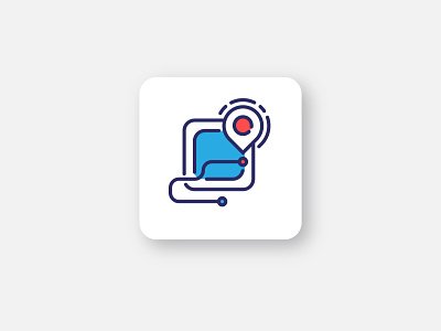 Location icon button icon icon design iconography icons location symbol ui vector