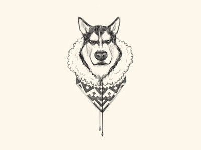 Logo Husky Ride Sport branding design husky logo ride rider sketch