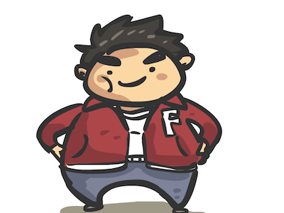 Bully Character bully character illustration