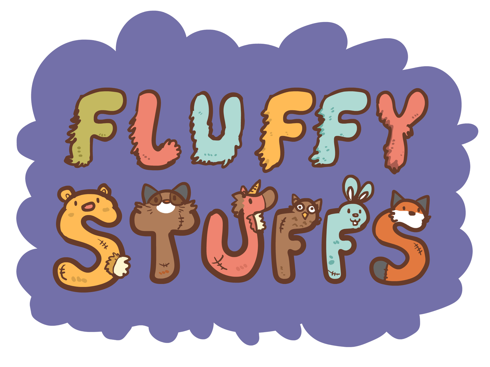 Fluffy Stuffs Logo by Andrias Taniwan on Dribbble