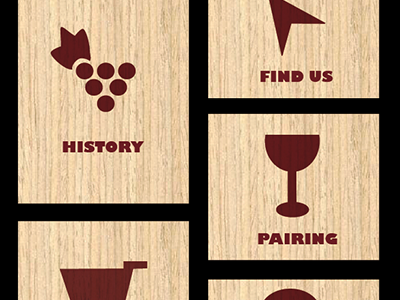 BOWERY e commerce icons ui ux wine