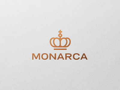 Monarca 👑 crown crownlogo design designer king logo luxury queen
