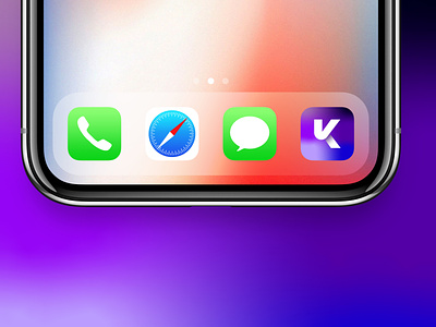 KORVIKE app icon icon icon design iphone letter k ui ux