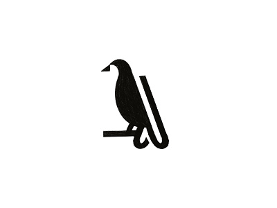 Sparrow bird bird mark bird symbol logo logo sketch sketch sparrow