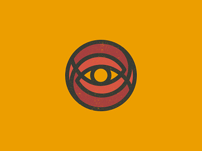 Fish Eye designer fish geometric icon iconic logo negative pupular pyramid smart space startup
