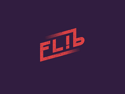Flip experiment flip icon identity logo mark sketch symbol typography